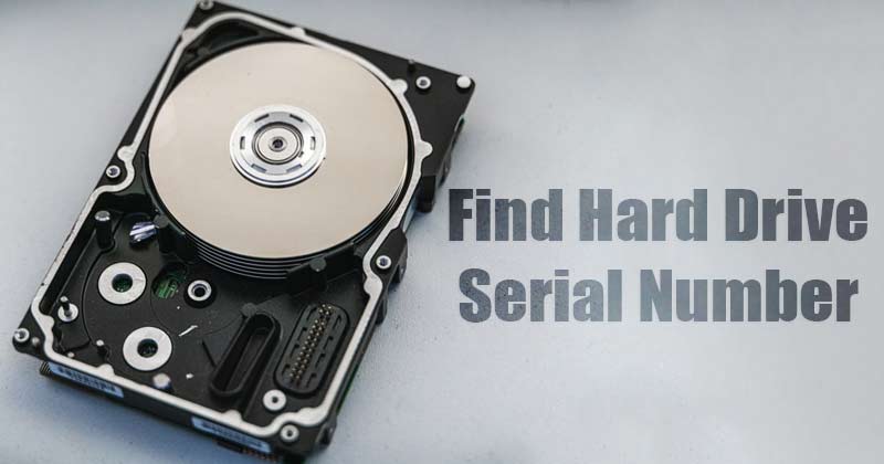 How to Find Hard Drive Serial Number in Windows 10/11